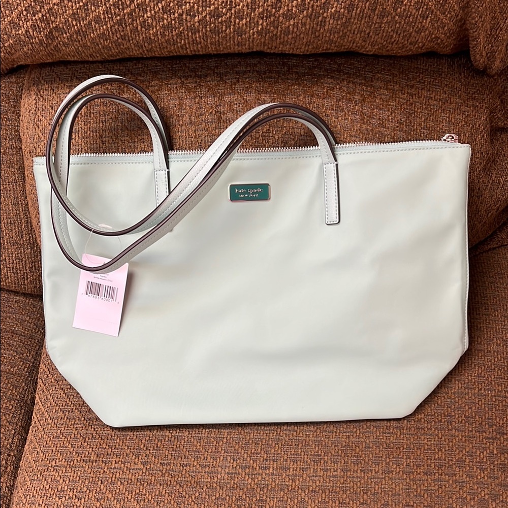 Kate Spade spring meadow top zip tote